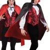 Fun Place Black/Red Reversible Cape (120cm) Accessories 1 Fun Place Black/Red Reversible Cape (120cm) Accessories
