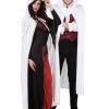 Fun Place Accessories White Hooded Cape (180cm) 2 Fun Place Accessories White Hooded Cape (180cm)