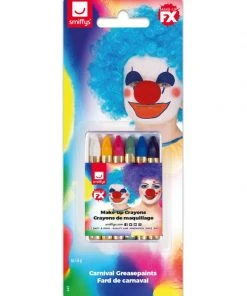 Fun Place Smiffys Make-up FX, Carnival Face/Body Crayons, Cosplay