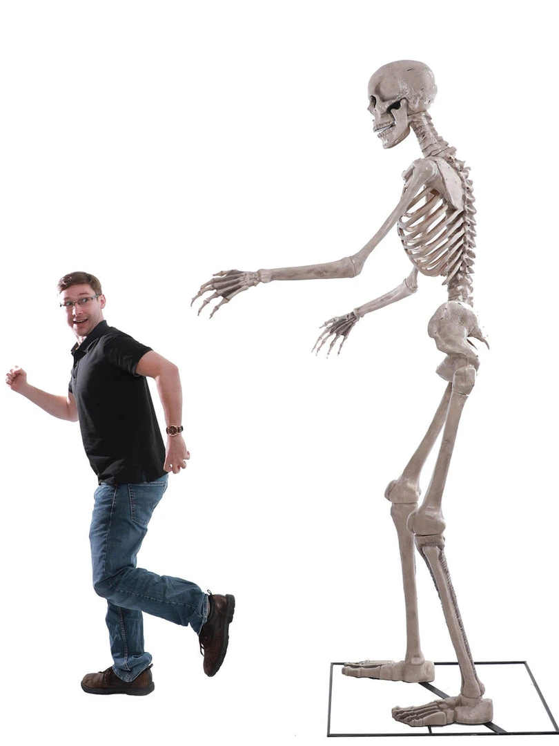 Fun Place Skeleton Animated Figure (2.4m Tall) Gifts, Jokes & Party Wear 4 Fun Place Skeleton Animated Figure (2.4m Tall) Gifts, Jokes & Party Wear