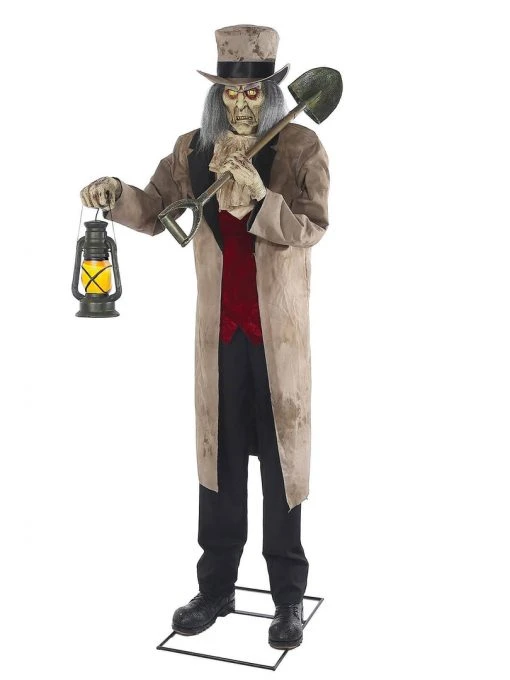 Fun Place Gravedigger Animated Figure (2m Tall)