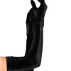 Fun Place Cosplay Velvet Opera Length Gloves
