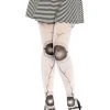 Fun Place Cosplay Cracked Doll Pantyhose