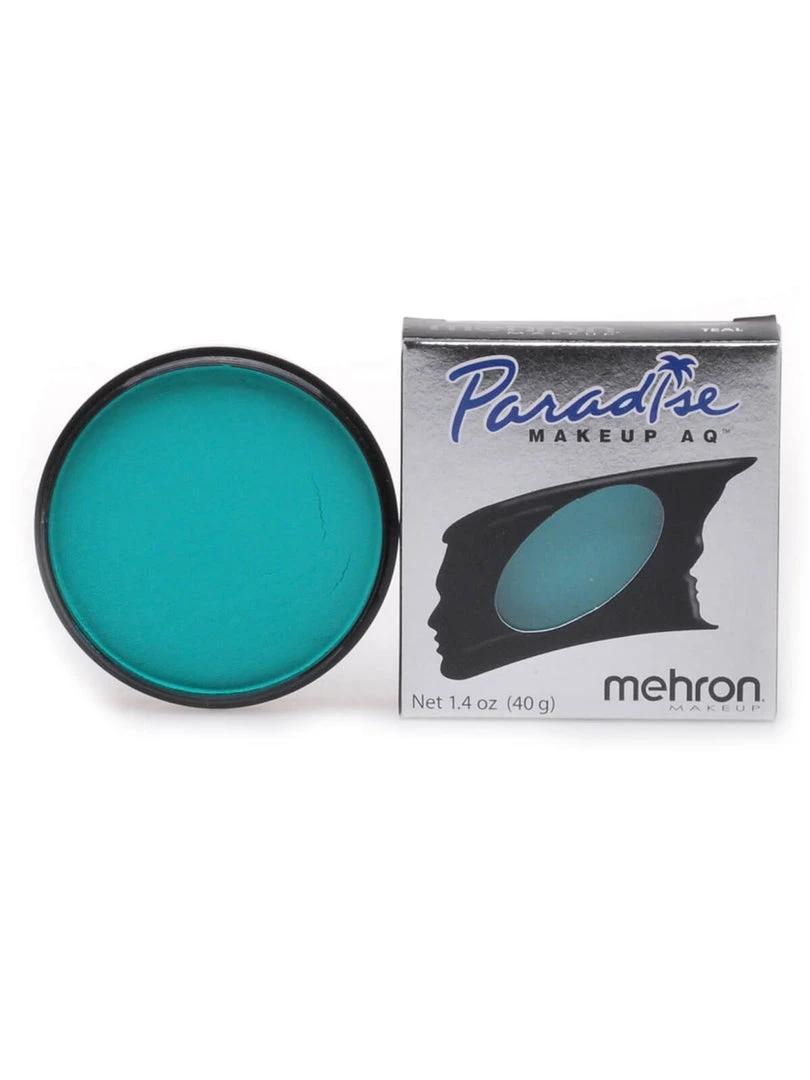 Fun Place Cosplay Mehron Paradise Makeup AQ - Pastel - Teal 3 Fun Place Cosplay Mehron Paradise Makeup AQ - Pastel - Teal