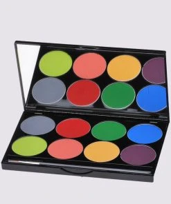 Fun Place Mehron Paradise Makeup AQ - 8 Color Palette - Tropical Cosplay