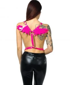 Fun Place Angel Harness - Neon Pink Festivals