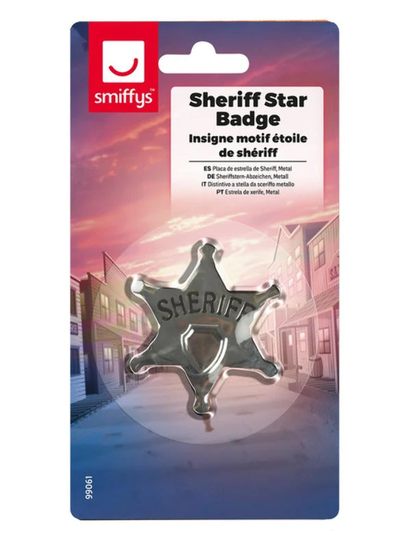 Fun Place Sheriff Star Badge Accessories 3 Fun Place Sheriff Star Badge Accessories