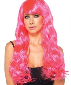Fun Place Neon Star Long Wavy Wig Cosplay