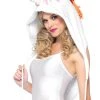 Fun Place Fleece Unicorn Hood Cosplay 1 Fun Place Fleece Unicorn Hood Cosplay