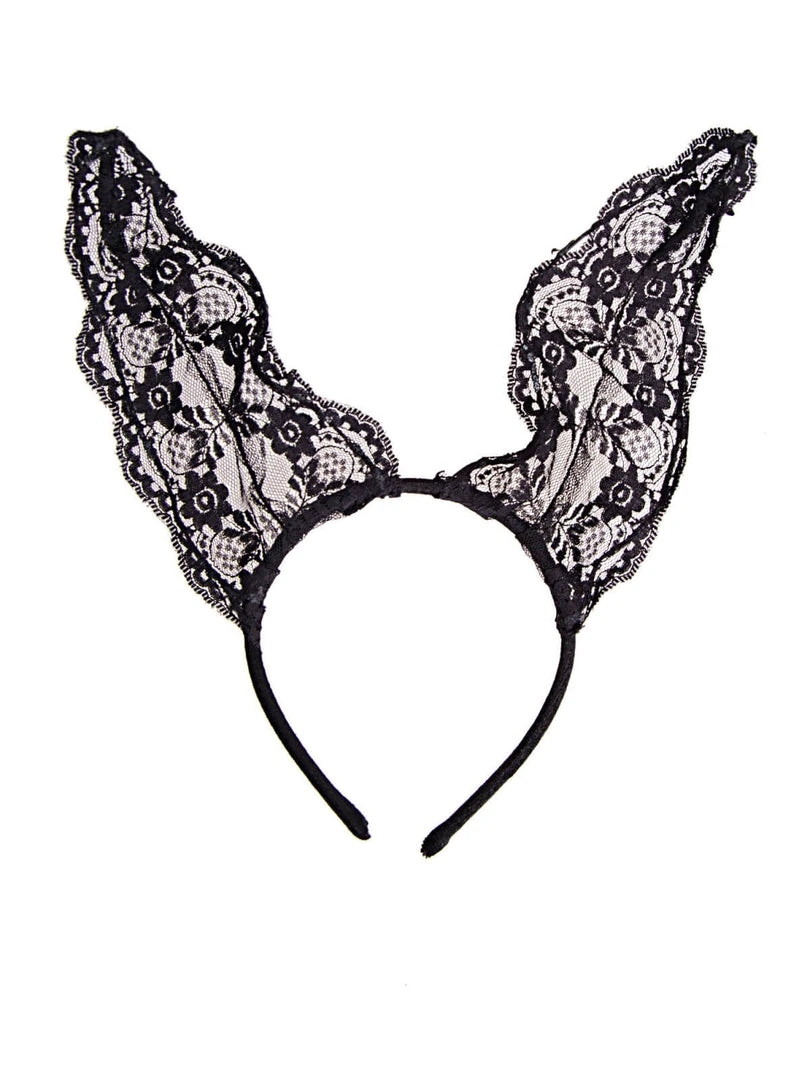 Fun Place Cosplay Lace Bunny Ears 4 Fun Place Cosplay Lace Bunny Ears