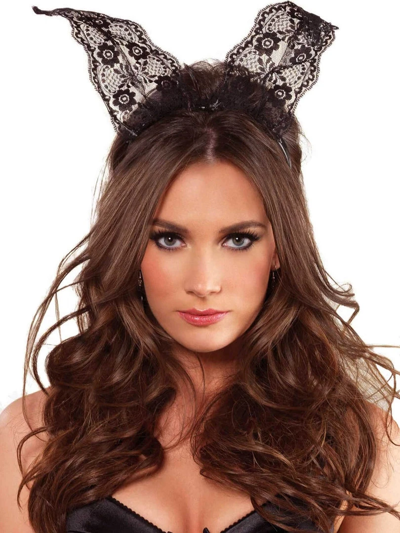 Fun Place Cosplay Lace Bunny Ears 3 Fun Place Cosplay Lace Bunny Ears