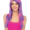 Fun Place Cosplay Cheshire Layered Two Tone Wig