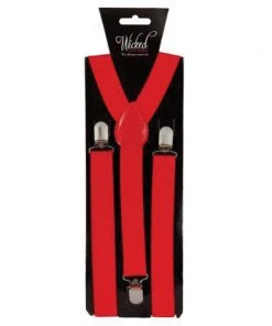 Fun Place Accessories Red Braces