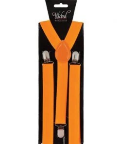 Fun Place Neon Orange Braces