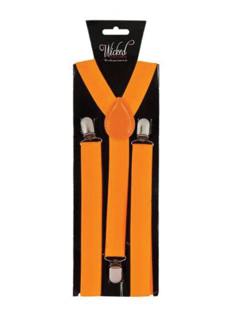 Fun Place Neon Orange Braces 3 Fun Place Neon Orange Braces