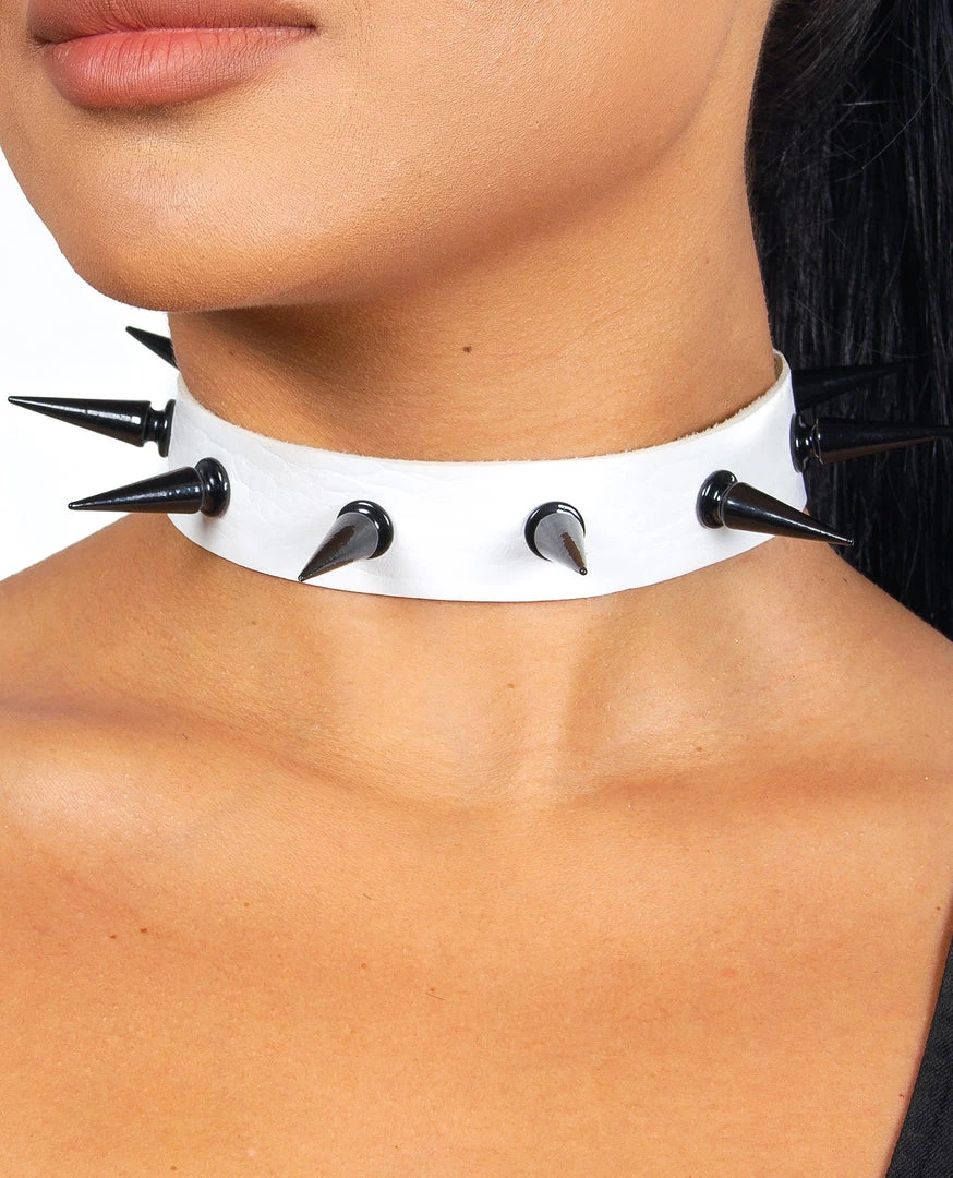 Fun Place Accessories Black Stud Collar 4 Fun Place Accessories Black Stud Collar