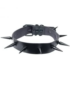 Fun Place Accessories Black Stud Collar