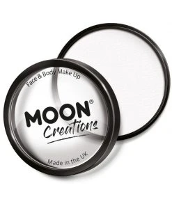 Fun Place Moon Creations Pro Face Paint Cake Pot, White