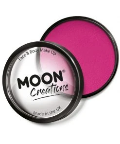 Fun Place Moon Creations Pro Face Paint Cake Pot, Magenta Cosplay