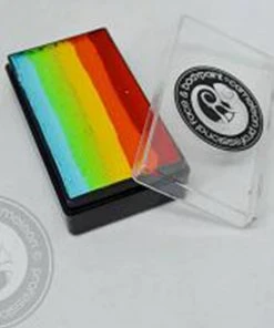 Fun Place Cosplay Rainbow WOW Colour Block One Stroke