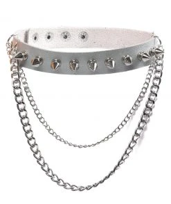 Fun Place Dog Spike Slim Collar