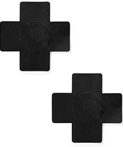 Fun Place CD Pasties - Black X