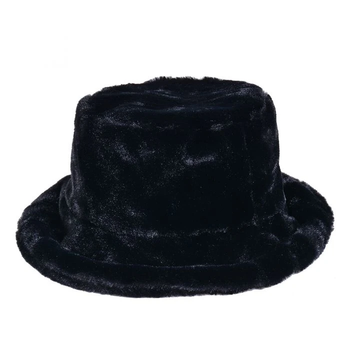 Fun Place Festivals Black Fluffy Bucket Hat 3 Fun Place Festivals Black Fluffy Bucket Hat
