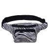Fun Place Black & White Zebra Bumbag