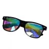 Fun Place Festivals Black Wayfarer Kaleidoscope Glasses 2 Fun Place Festivals Black Wayfarer Kaleidoscope Glasses