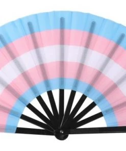Fun Place Festivals Cracking Fan - TRANSGENDER PRIDE
