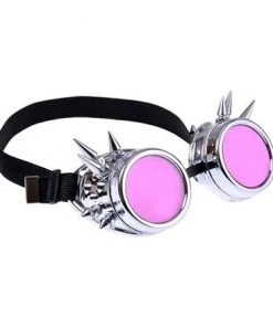 Fun Place Kaleidoscope Silver Goggles Festivals