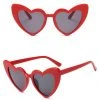 Fun Place Red Heart Shaped Sunglasses Festivals